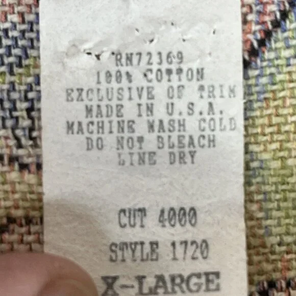 Banjo Dallas TX Crop Jacket Womens XL Tan Western Floral Aztec Brocade Long Slv - Picture 9 of 10